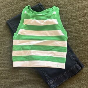JoyLab NWOT Racerback Striped Tank